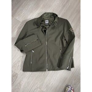 M Miller Jacket Coat Women's Green Zipper Style Size M